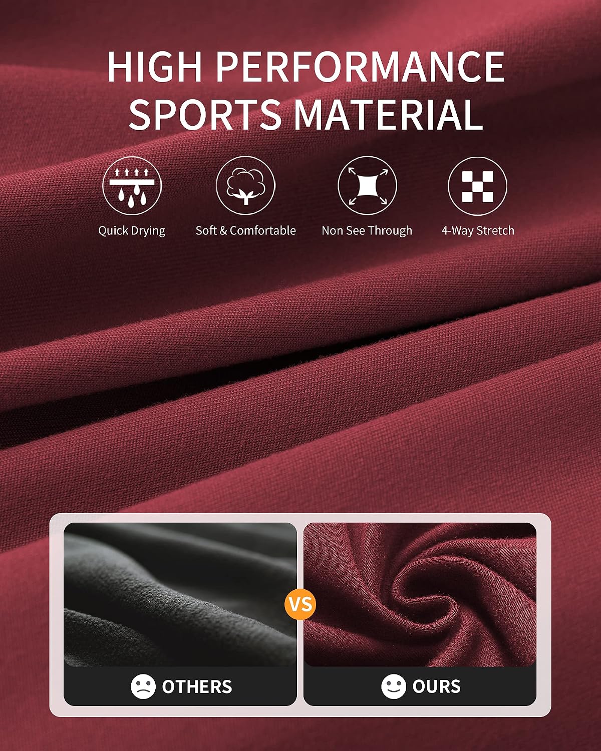 Thumbnail 5 de CAMBIVO SF10 Women's Sports Leggings, High Waist, Phone Pockets and 4-Way Stretch