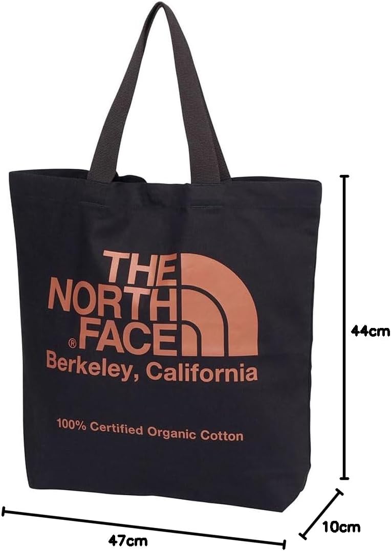 Detalle 2 de THE NORTH FACE オーガニックコットントート 大型サイズ・内ポケット付き