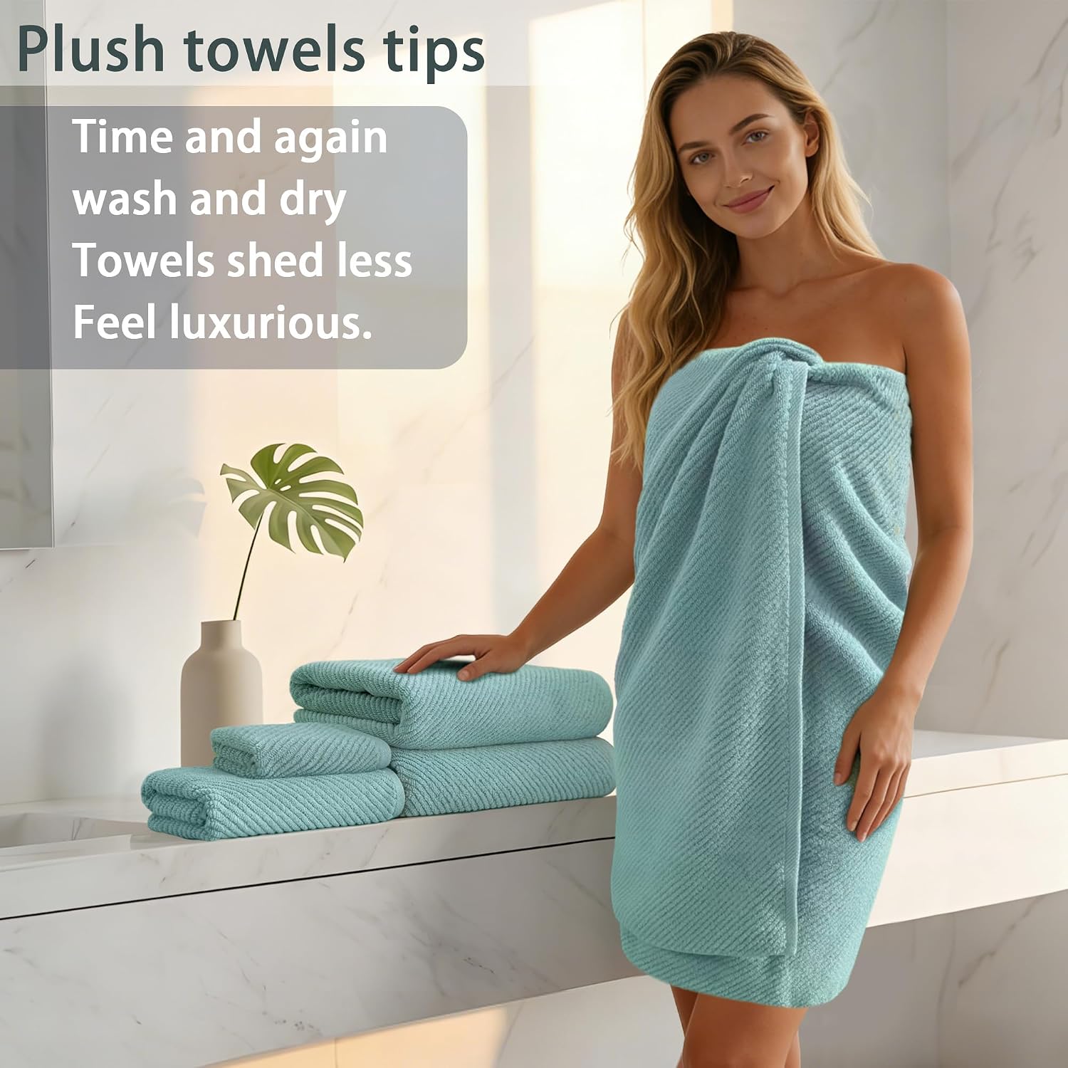 Thumbnail 4 de VOOVA MOVAS Bath Towel Set 30x56