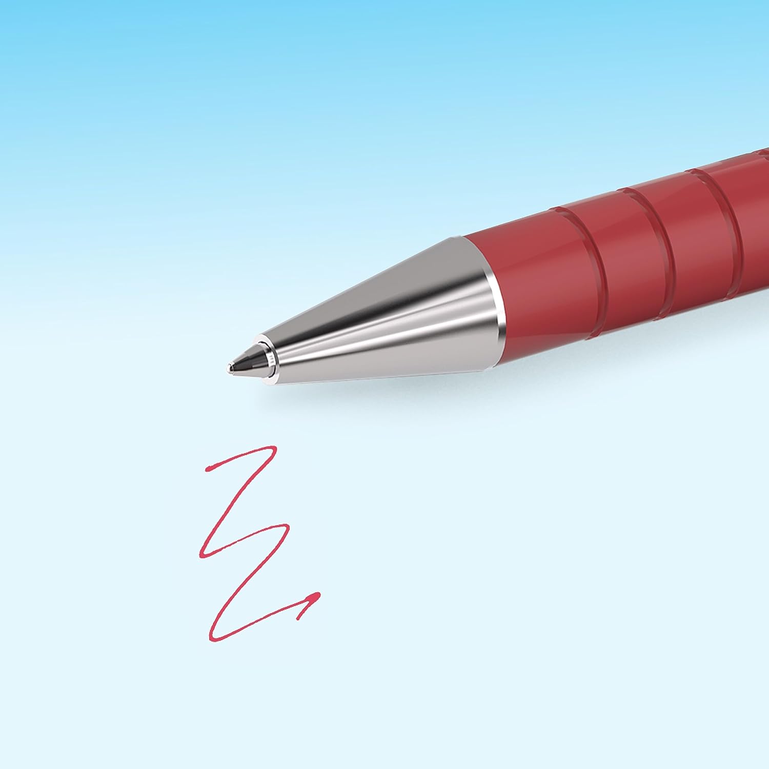 Detalle de Paper Mate Flexgrip Ultra stylo bille rétractable rouge 12 pcs 📳
