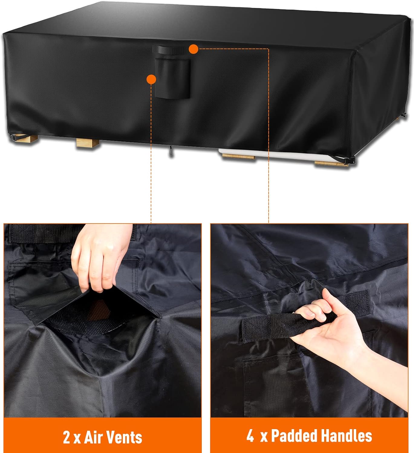 Detalle de Outdoor Furniture Cover 108L x 82W in
