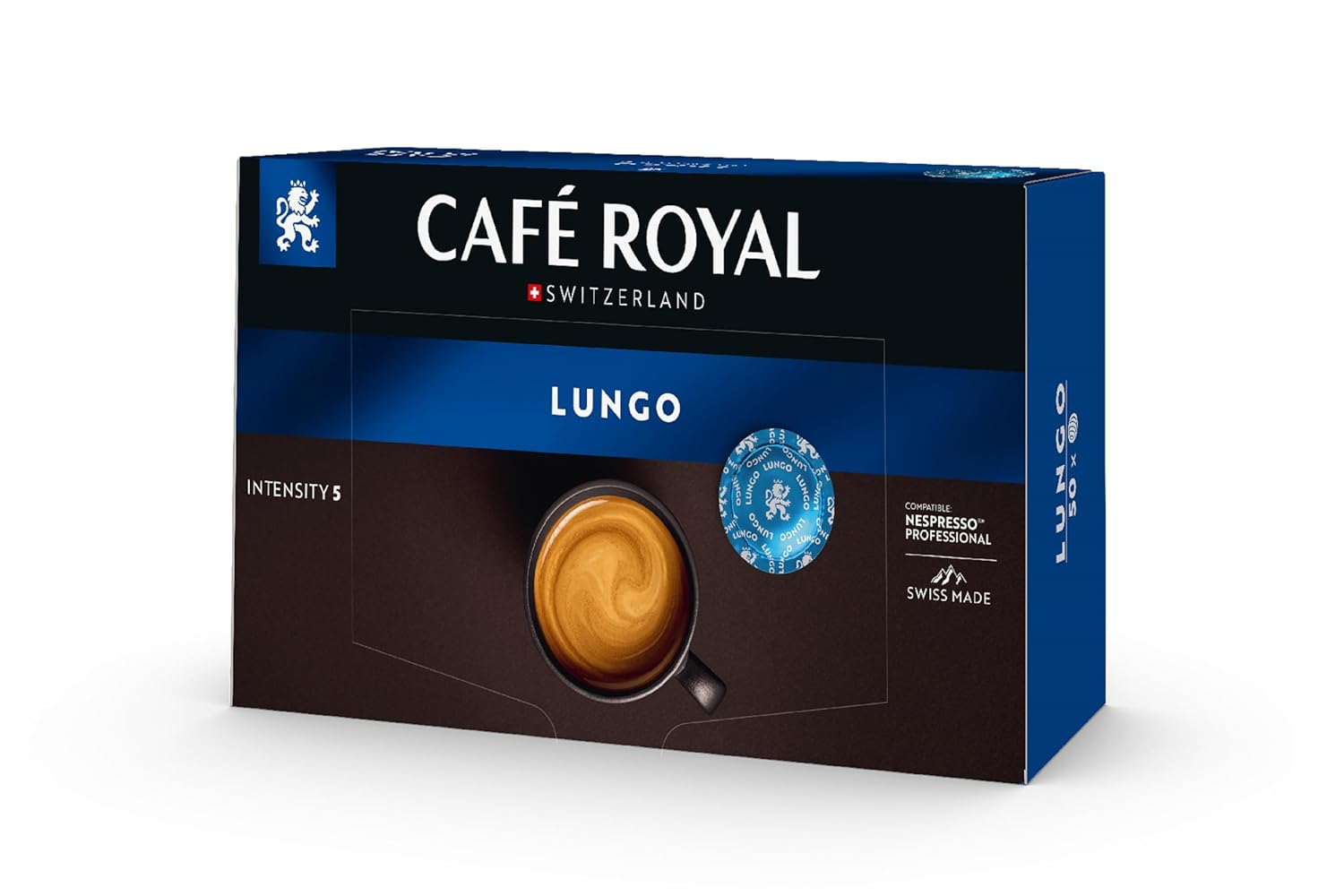 Detalle de Café Royal Professional Pads Lungo Forte – 50 Pad, Nespresso-kompatibel (R) Office & Gastronomie