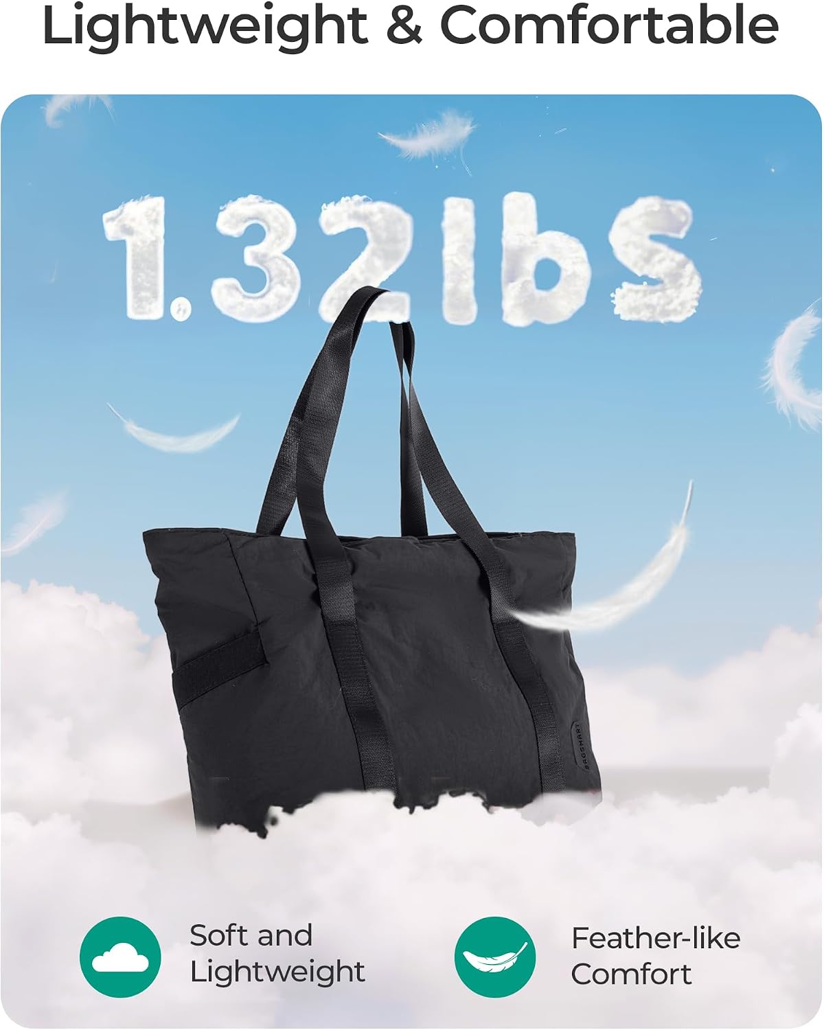 Thumbnail 6 de Bagsmart Tote Bag 24L Zip Work Tote