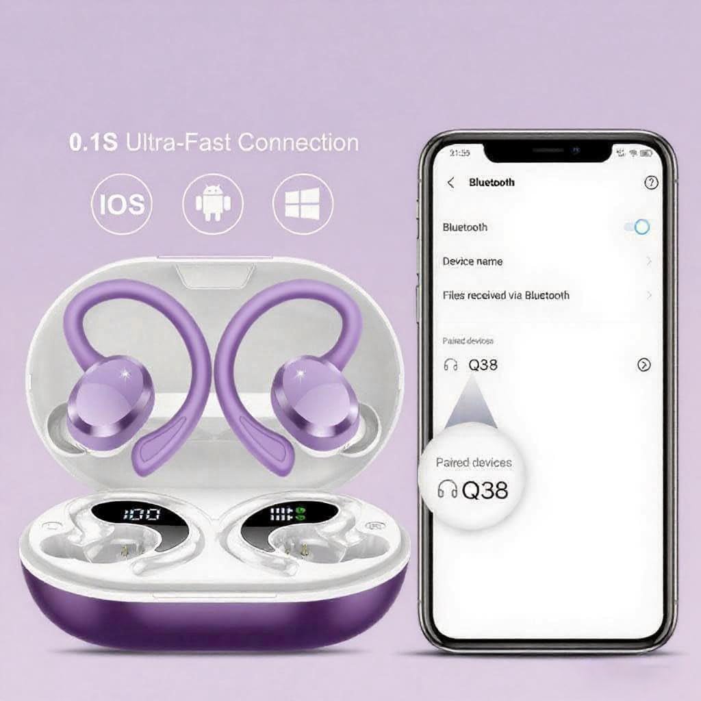 Thumbnail 2 de Cuffie Bluetooth Sport 5.4, 68 ore, IP7