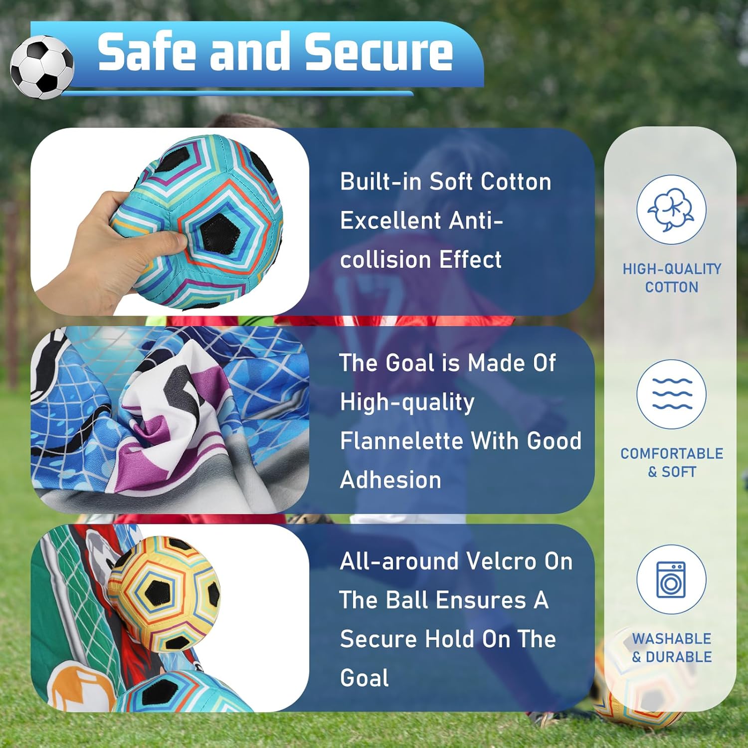 Detalle 2 de VATOS set gioco calcio per bambini