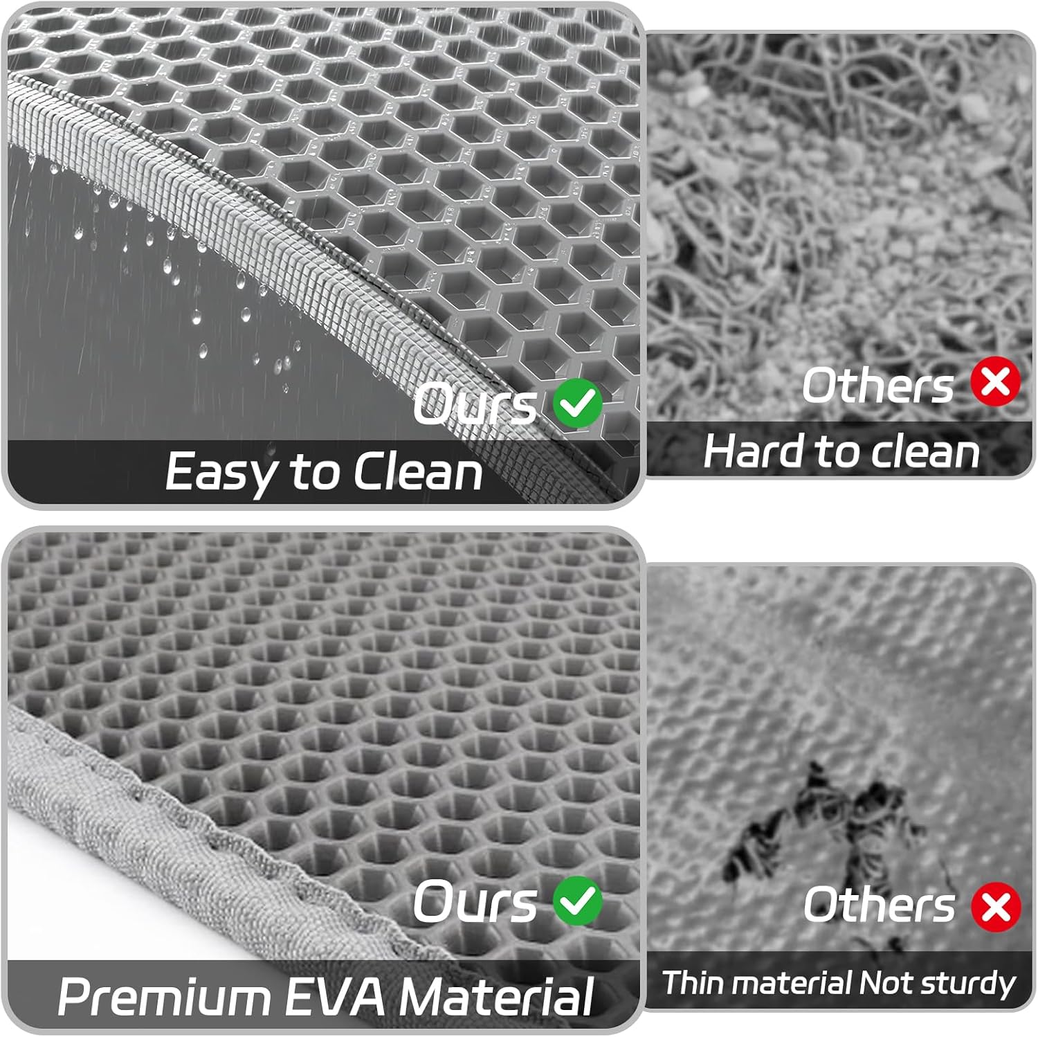 Thumbnail 5 de Garoopion Cat Litter Mat 90x76 cm
