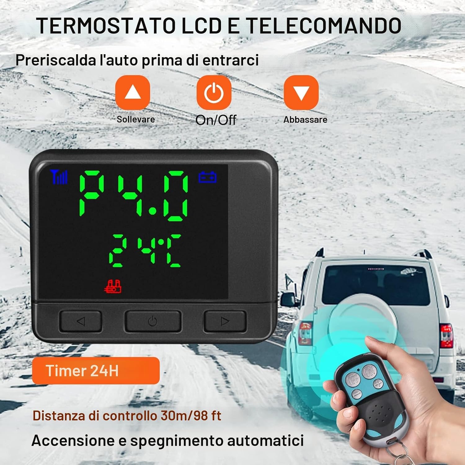 Thumbnail 4 de VEVOR 12V 8KW Riscaldatore ad Aria Diesel