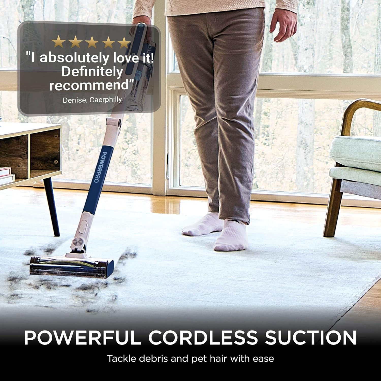 Thumbnail 2 de Shark IZ380UK PowerPro cordless stick 45‑min run time