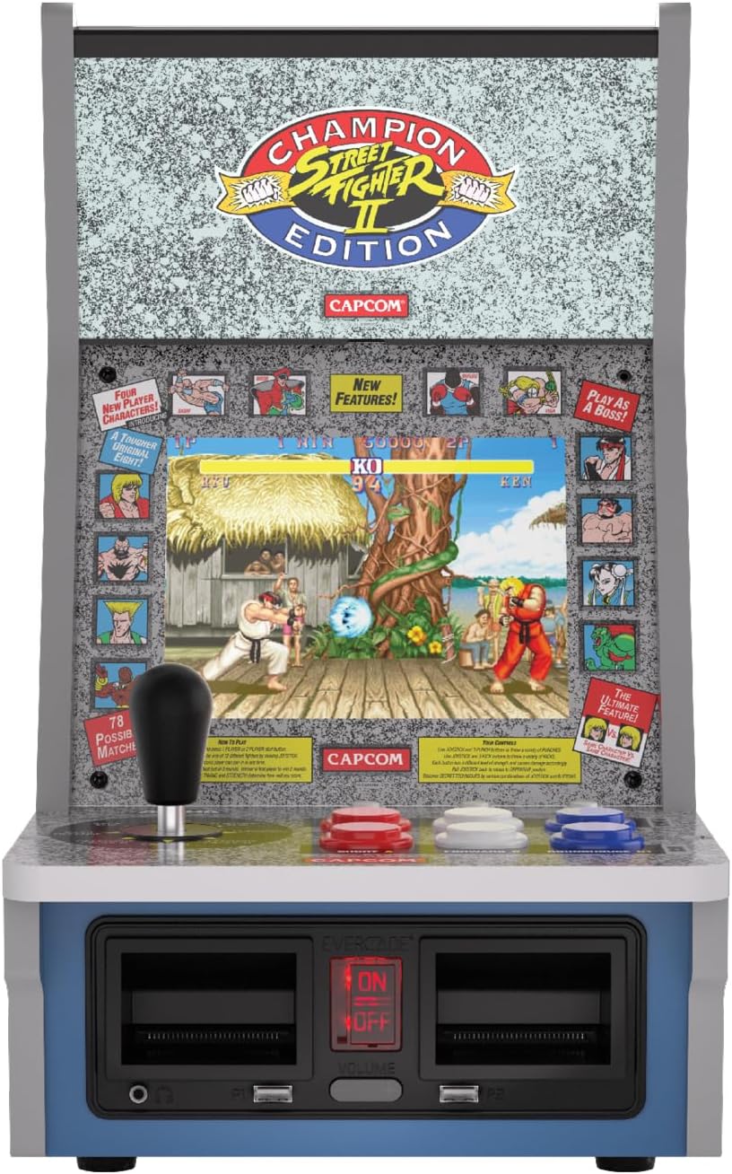 Thumbnail 5 de Evercade Alpha Street Fighter bartop arcade