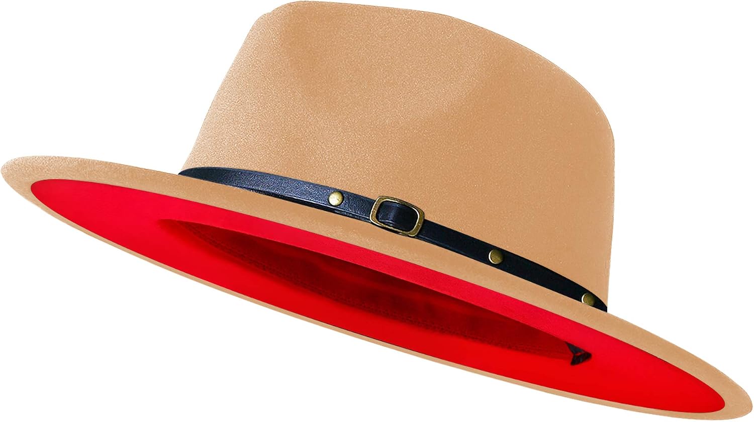 Detalle de KUJUHA Felt Fedora Hat