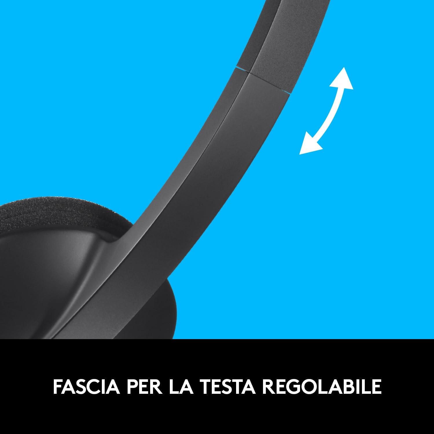 Thumbnail 6 de Logitech H340 cuffie cablate USB per computer