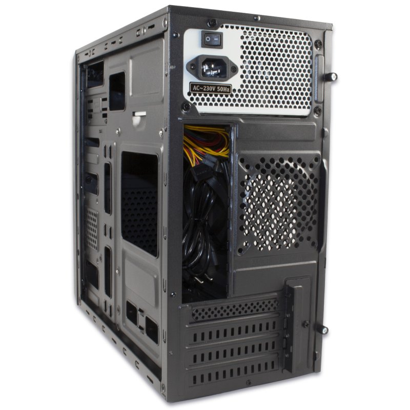 Thumbnail 2 de CoolBox MPC-28 MATX USB 3.0 Negra + Fuente de Alimentación 500W