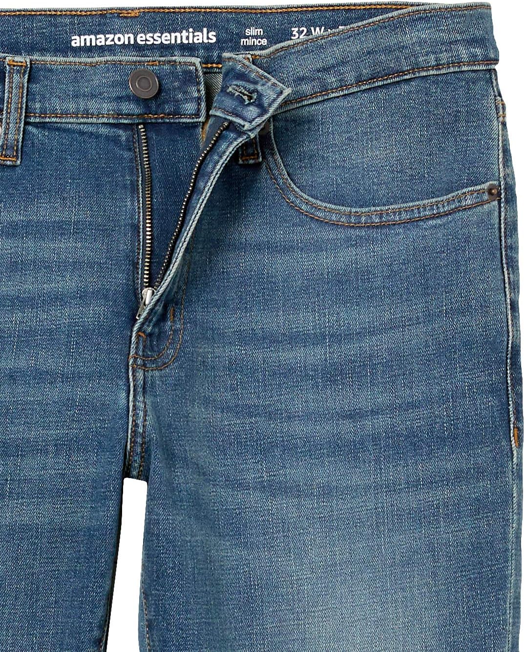 Thumbnail 3 de Amazon Essentials men’s slim-fit jeans (discontinued colours) with light-stretch denim