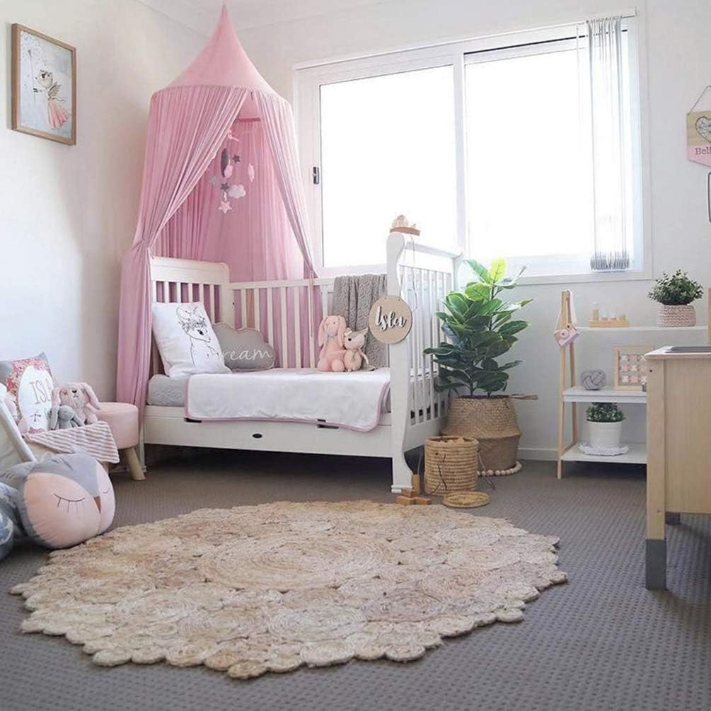 Thumbnail 3 de Bed Canopy: Pink Chiffon Mosquito Net for Kids – Ideal Play Reading Tent
