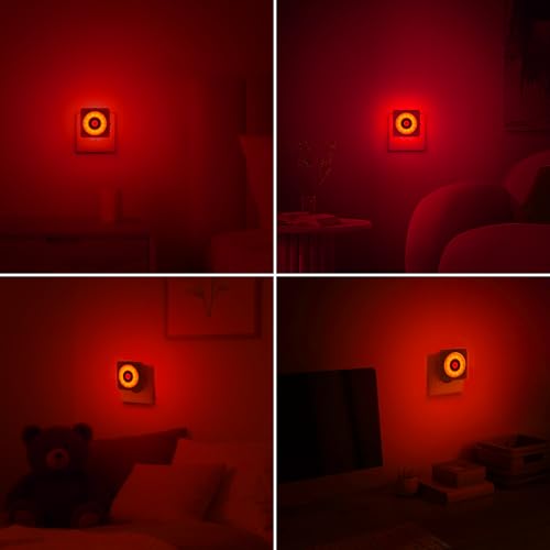 Thumbnail 6 de Swoieltr: 2 Piezas Luz Nocturna Infantil con Sensor de Movimiento Roja Relajante