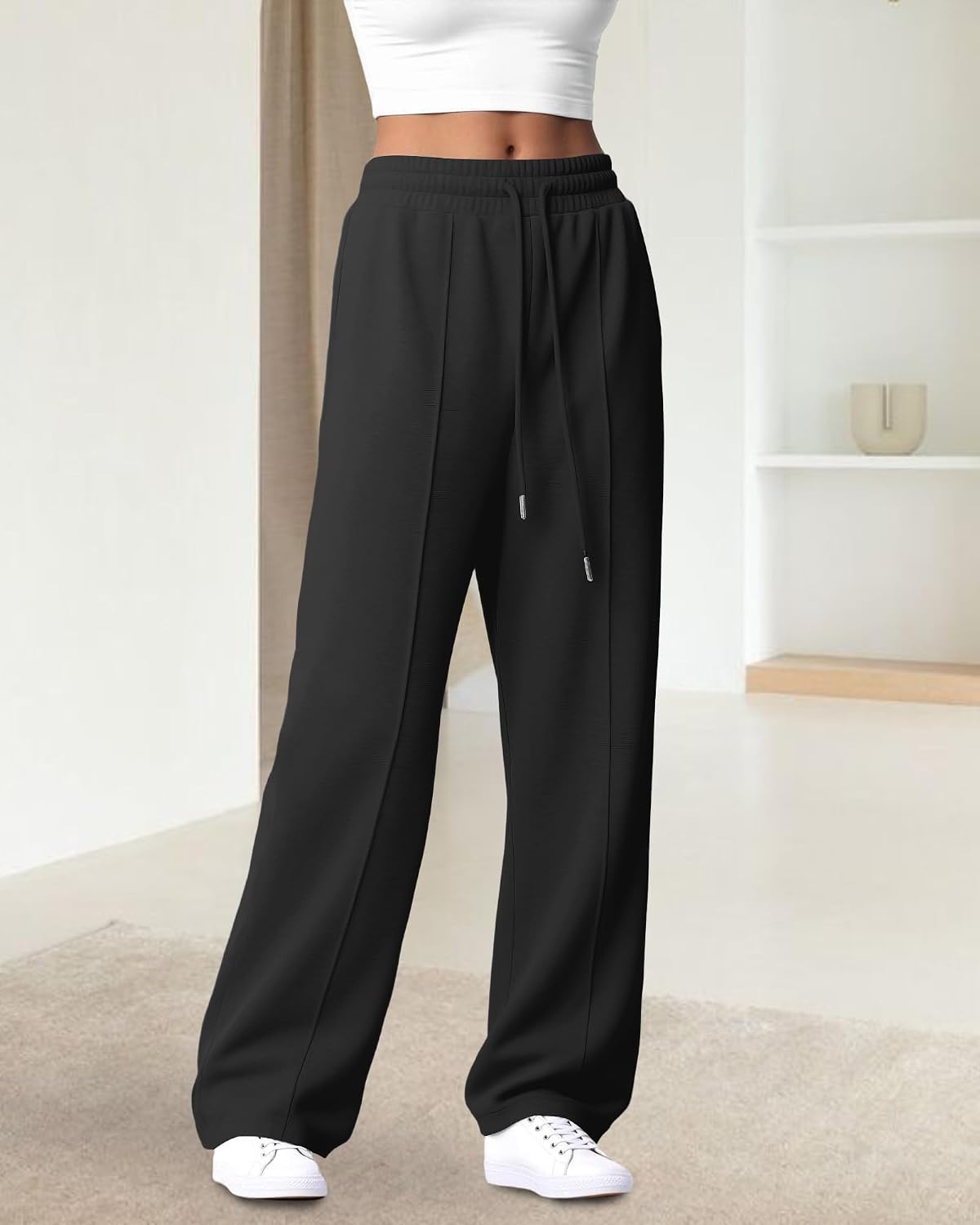 Thumbnail 2 de IPMQ Wide Leg Sweatpants 60% Cotton