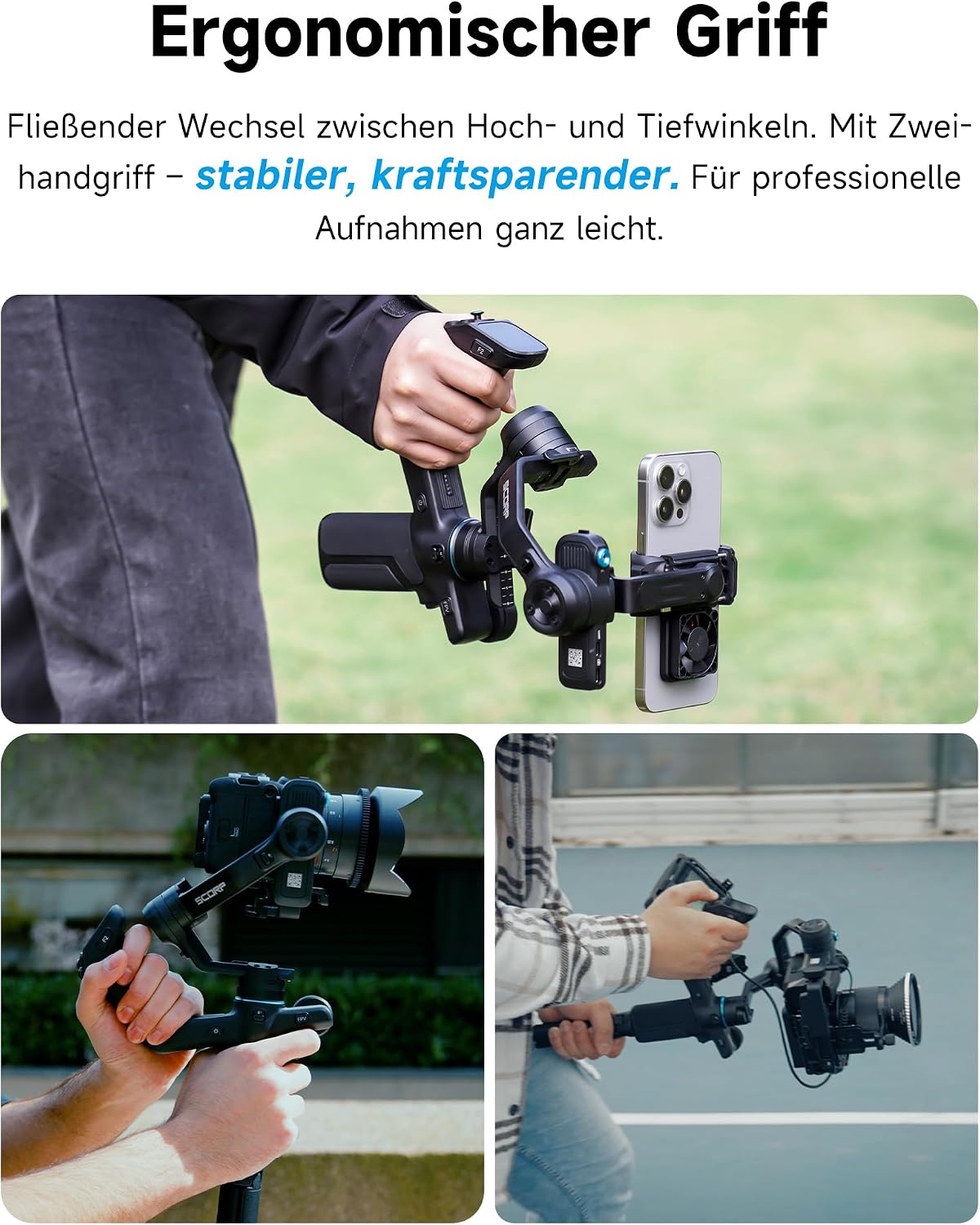 Thumbnail 6 de FeiyuTech SCORP Mini 3 Gimbal Stabilisator 2 kg