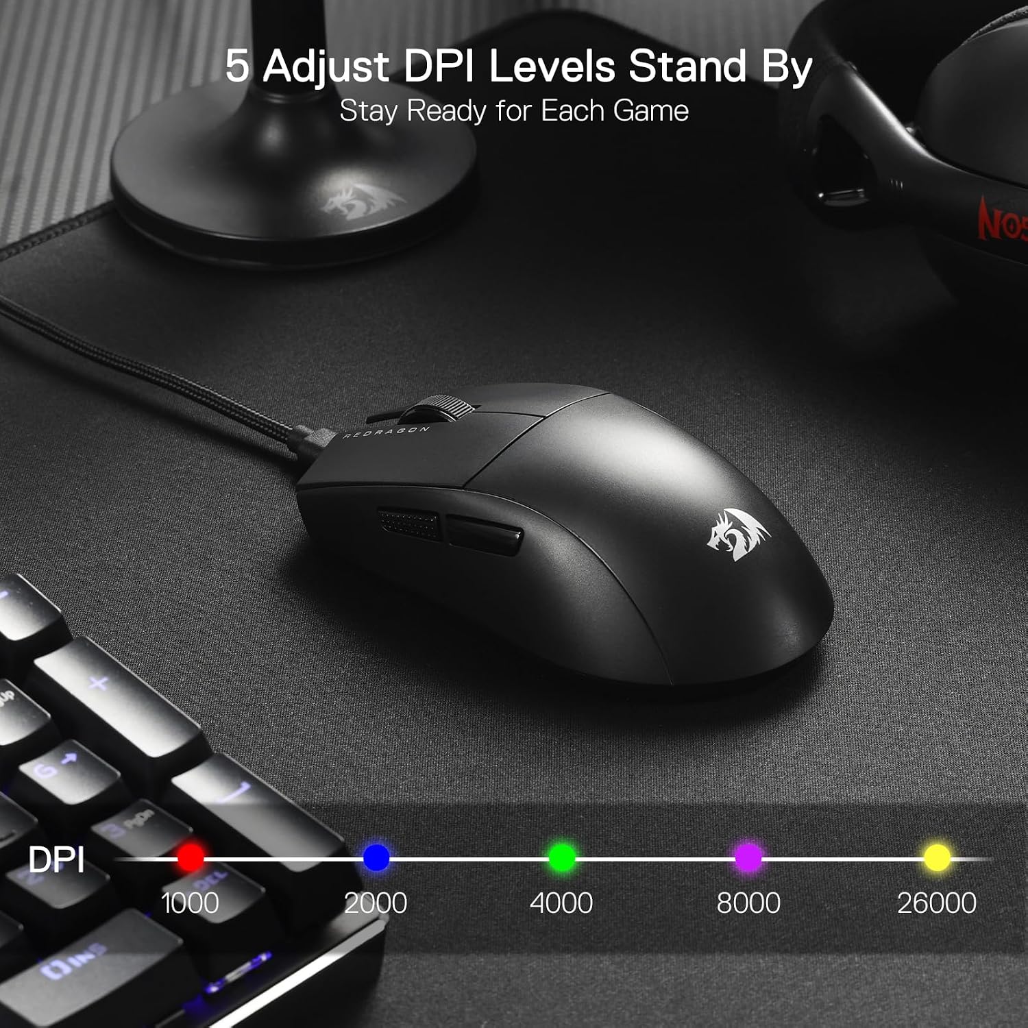 Thumbnail 5 de Redragon M996 Wired Gaming Mouse review: precise 26,000 DPI, lightweight 42g and programmable controls