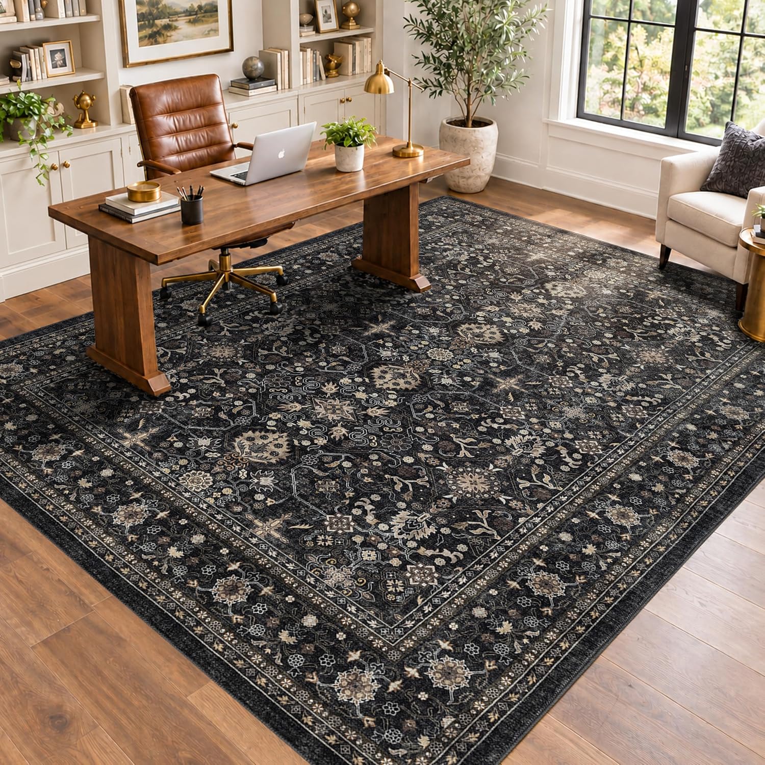 Thumbnail 5 de Ruaruarug Area Rug 8×10 Non-Slip, Machine Washable