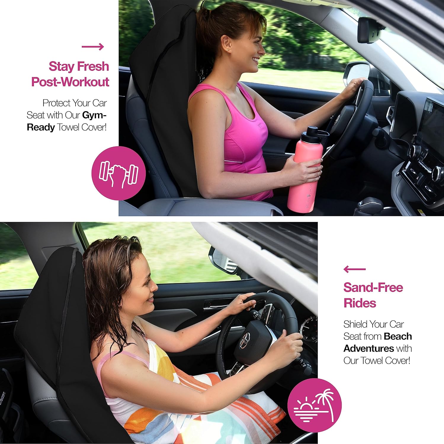 Detalle de lebogner Car Seat Towel 29.5"