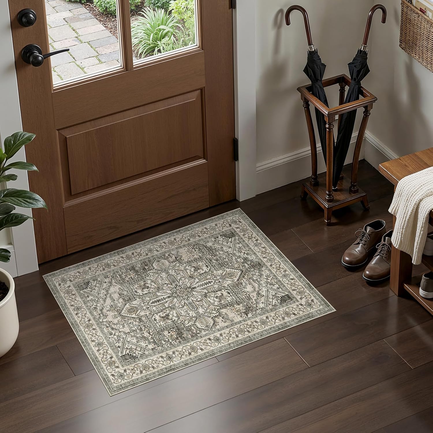 Detalle 2 de WITSHOCK 3x16 Runner Rug 36" x 192" for Hallway