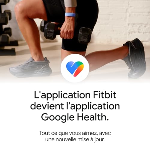 Thumbnail 1 de Fitbit Charge 6 avec abonnement Google Health Premium et bracelet Porcelaine/Aluminium Argent