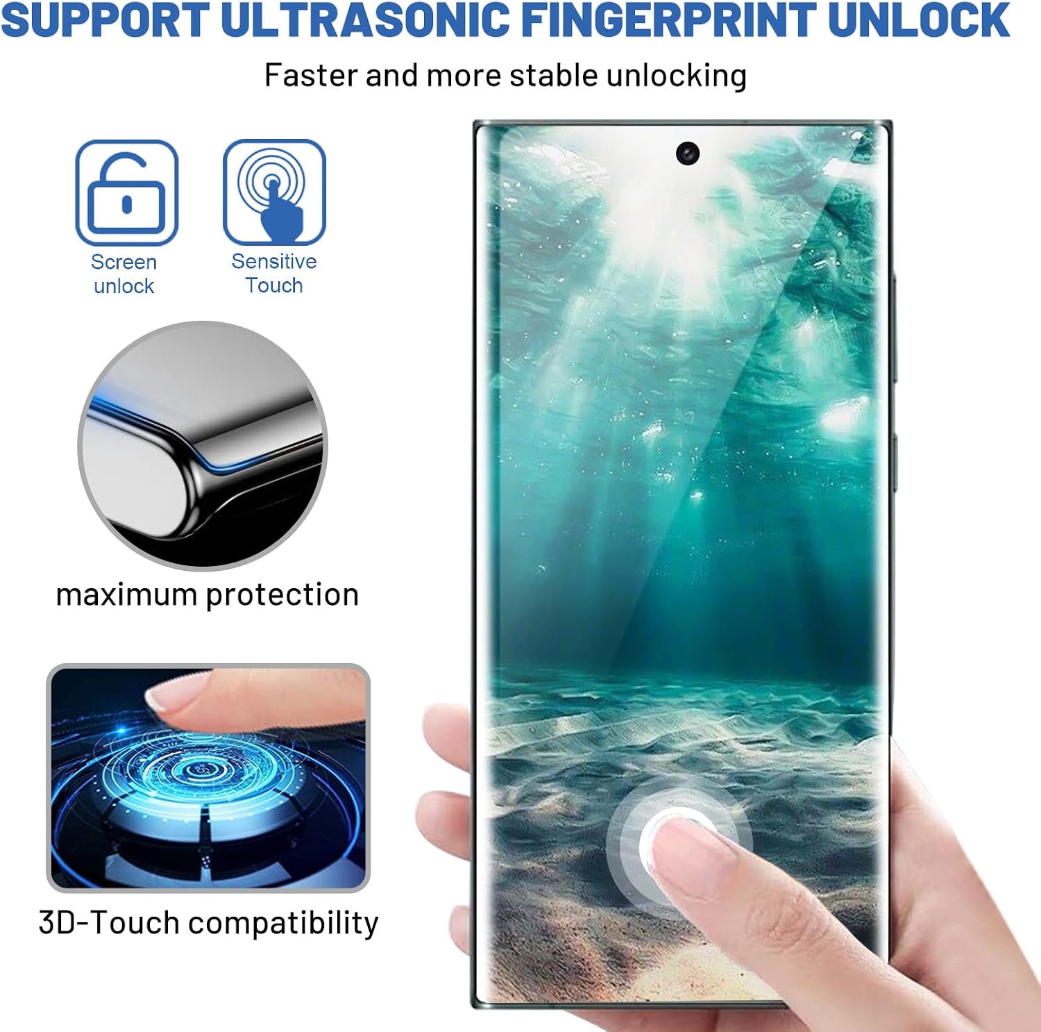 Detalle de Arshek Galaxy S22 Ultra Screen Protector