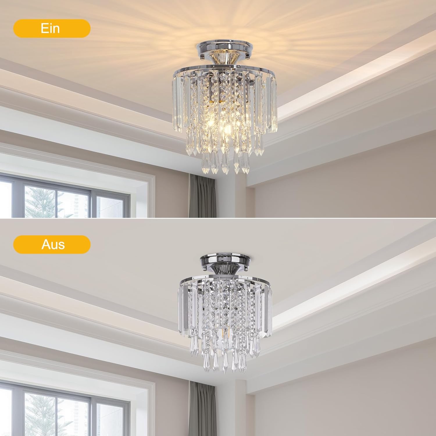 Thumbnail 1 de FRIDEKO HOME Deckenlampe Schwarz – Industrialer Charme mit E27-Fassung (Ø 30 cm)