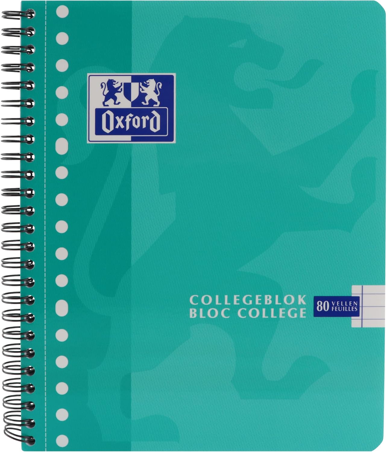 Thumbnail 6 de Oxford 400075588 collegeblokken A5+ gelinieerd, 90 g Optik Paper, 5 stuks