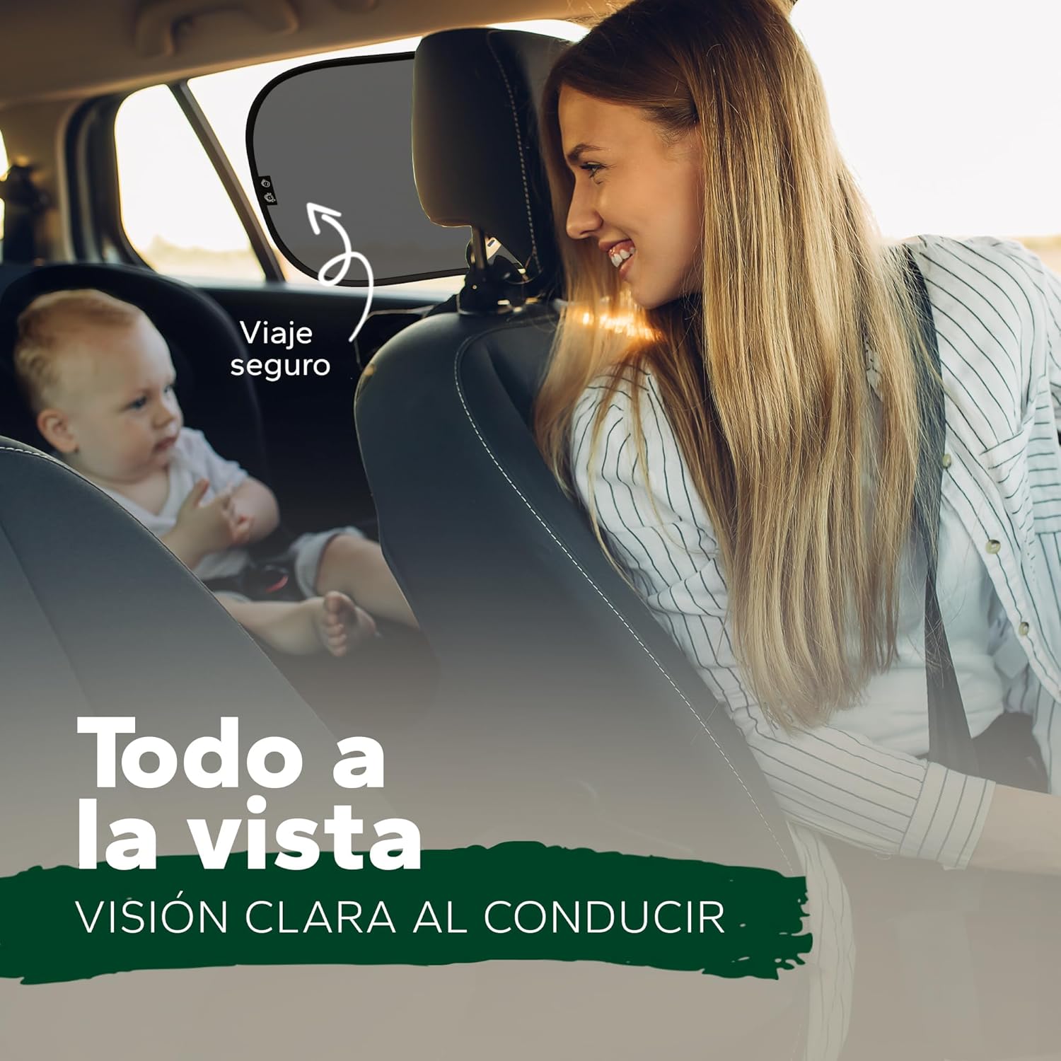 Thumbnail 6 de Parasol Coche Bebé UPF50+ protección UV