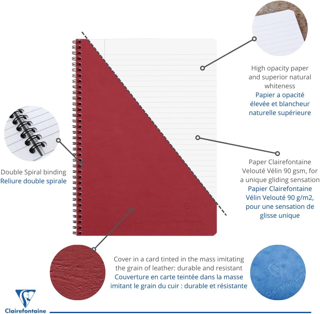 Thumbnail 3 de Clairefontaine 781452C Quaderno Age Bag A4 rosso