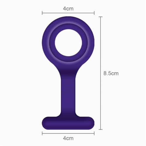 Detalle 2 de Vicloon Montre à Gousset d'infirmière – lot de 3 broches en silicone