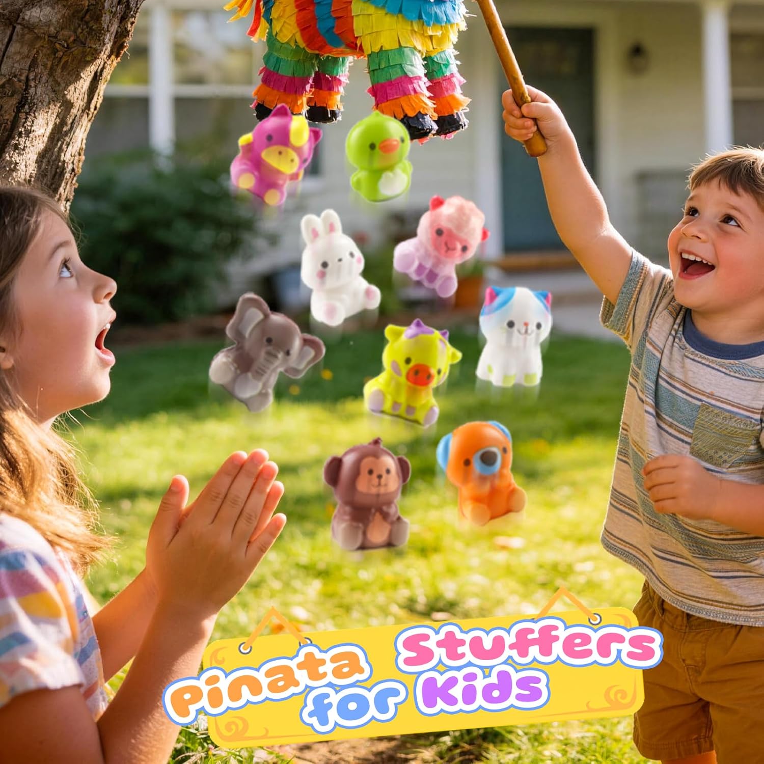 Thumbnail 4 de KissFuture Animal Squishy Toys 24-Pack