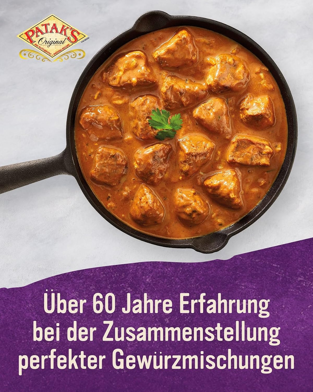 Detalle de Patak's Vindaloo Currypaste 6er Pack (6 x 283 g) – Indien importierte Würze im praktischen Mehrfach-Pack