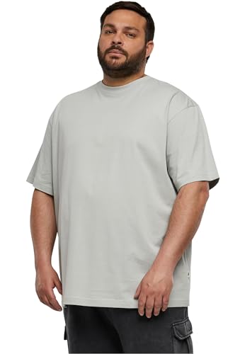 Detalle de Urban Classics TB006-Tall Tee - Camiseta de hombre Light Asfalto, talla M