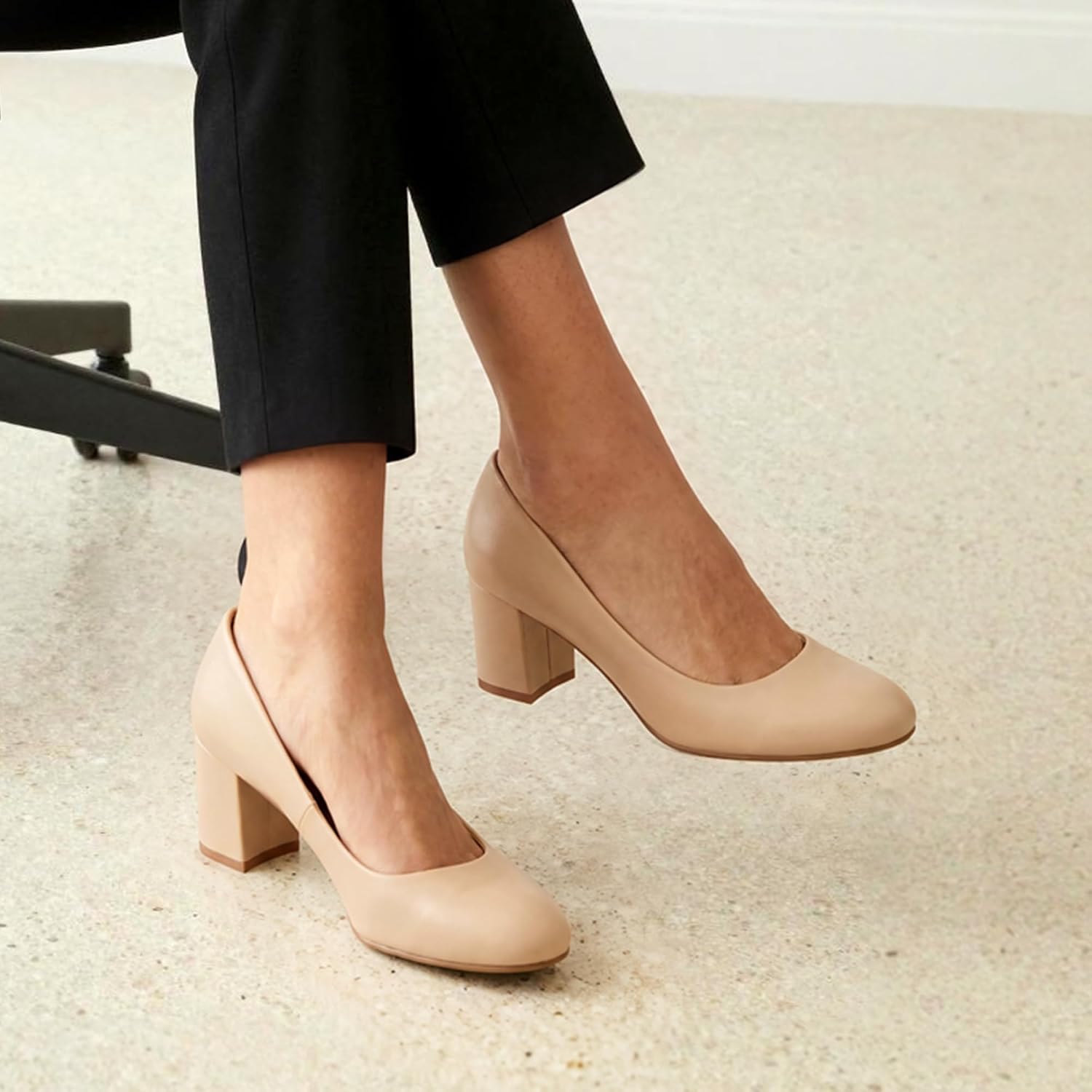 Detalle de DREAM PAIRS Women's Pumps 2.24-inch heel đź‘