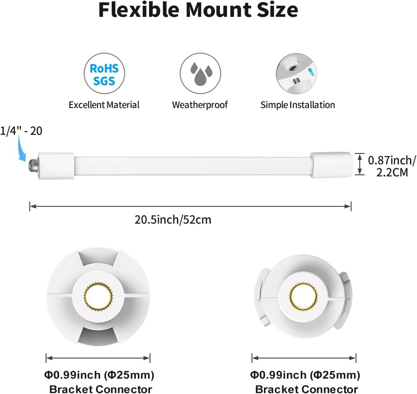 Thumbnail 4 de Tonton Baby Monitor Holder 52 cm Flexible Stand