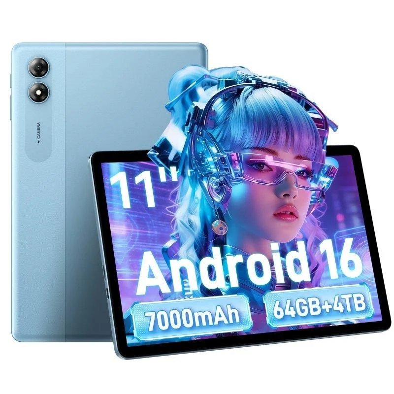 Detalle de ExcitPower T30: Tablet 11" WiFi, 3 GB RAM, 32 GB, color Azul