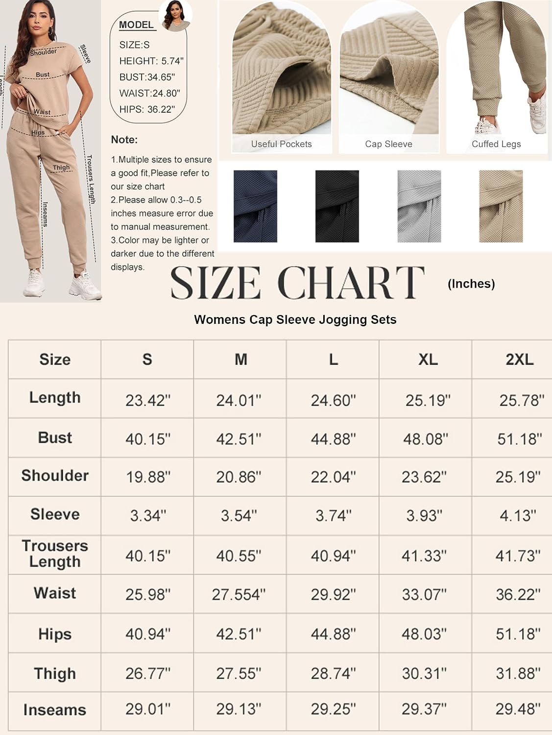 Thumbnail 4 de Famulily Loungewear Set 2‑Piece Tracksuit