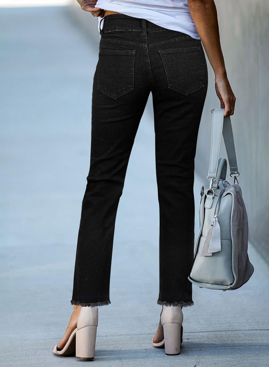 Thumbnail 1 de Sidefeel High Waisted Jeans Ankle