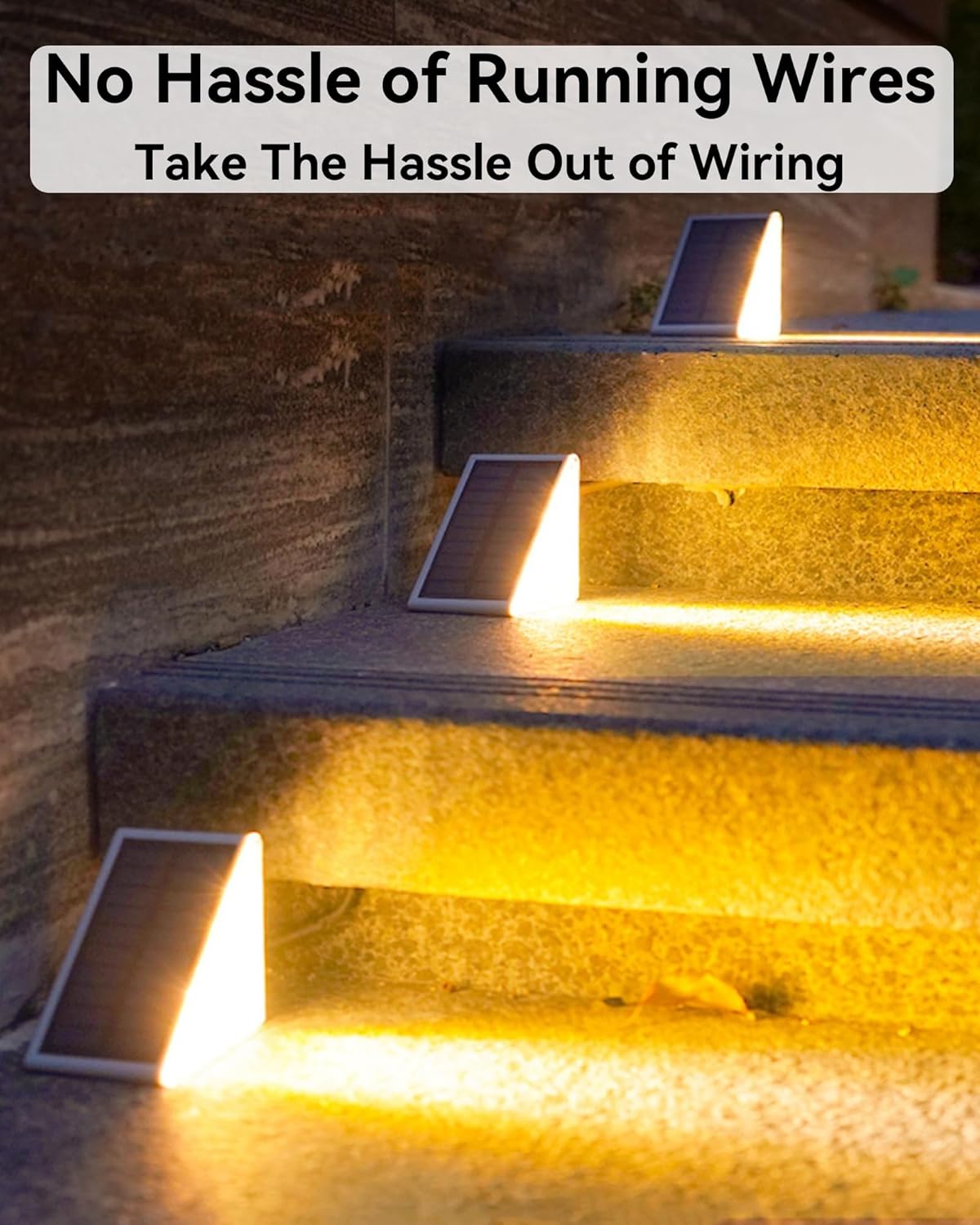 Thumbnail 5 de Asteria Solar Stair Light 6 Pack (IP67) — Warm White outdoor step lights with 13 LED beads