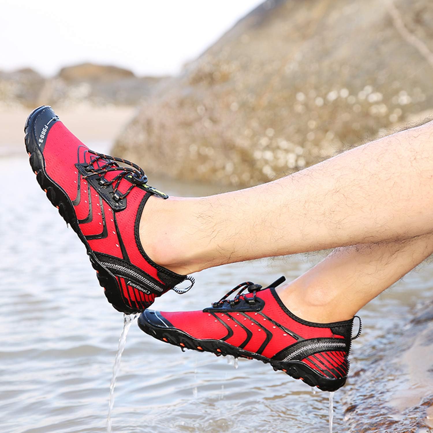Thumbnail 6 de SAGUARO Badeschuhe Damen Herren – Aquaschuhe Schnelltrocknend, rutschfest & bequem