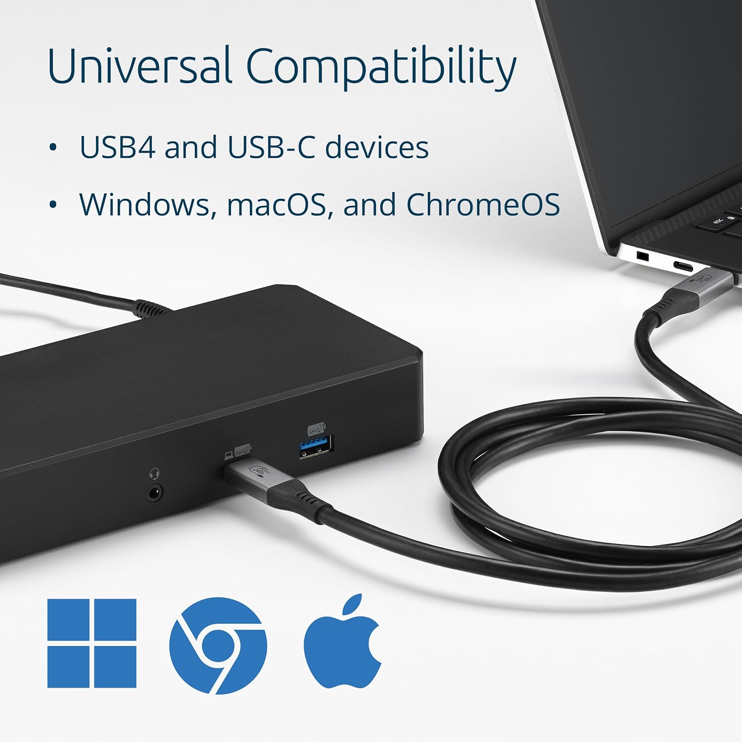 Detalle de Kensington K32301WW USB4 Cable 1.5m ๐
