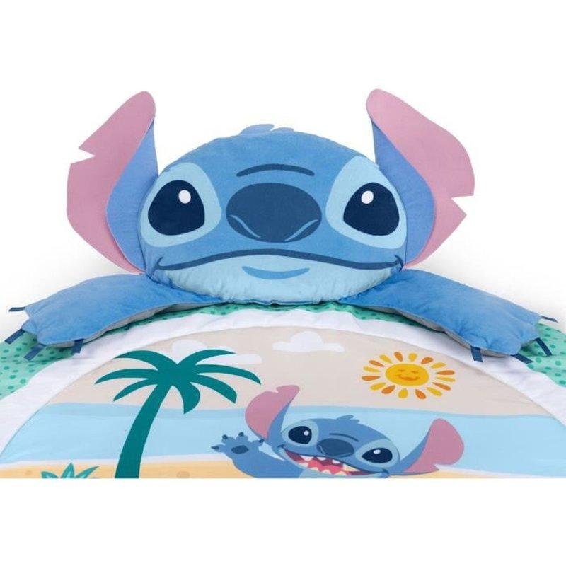Thumbnail 3 de Alfombra de actividades Bright Starts Disney Baby Stitch 3 en 1 acolchada con juguetes sensoriales