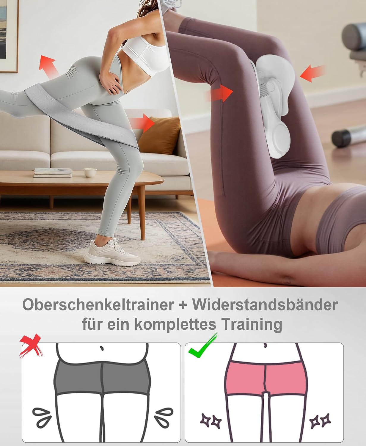 Thumbnail 3 de Beckenbodentrainer für Oberschenkel 6,8 kg