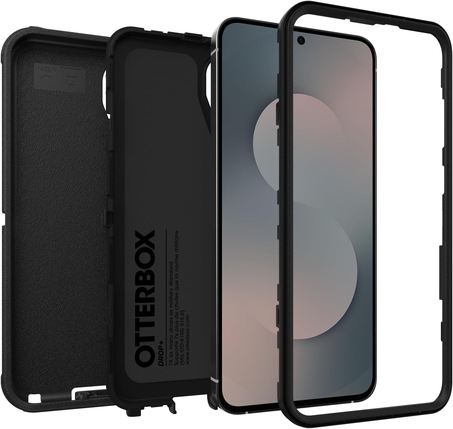 Thumbnail 2 de OtterBox Defender Pro Series Case for Samsung Galaxy S25 FE — Black