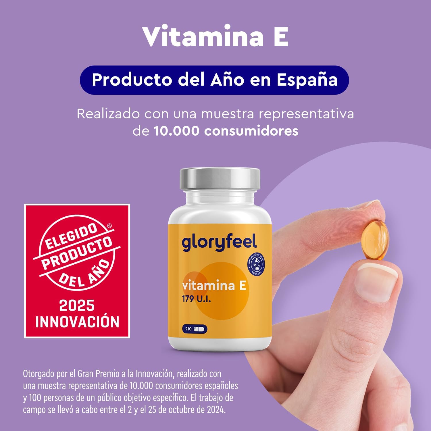 Detalle 2 de Vitamina E 179 UI 210 cápsulas — Antioxidante