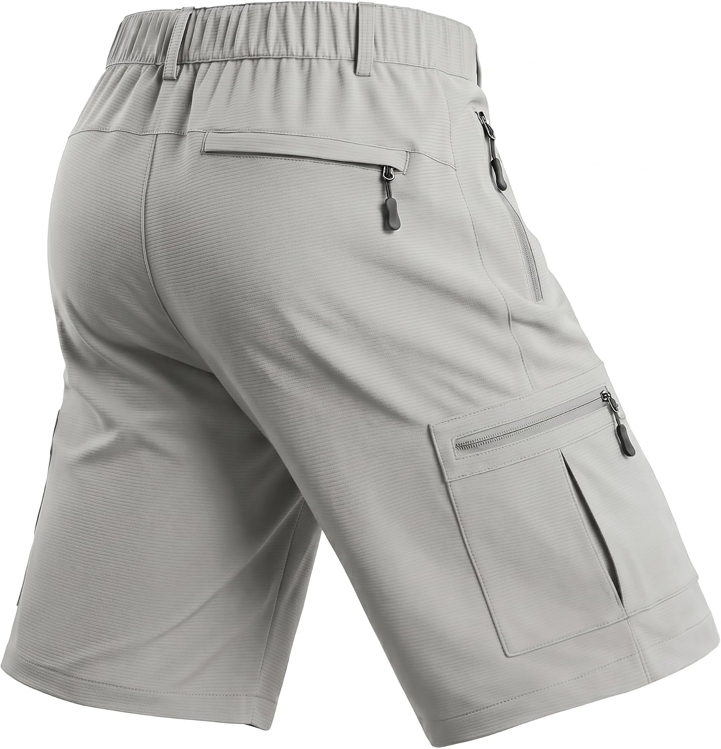 Detalle de Yufawow Men's Cargo Shorts 9-Inch