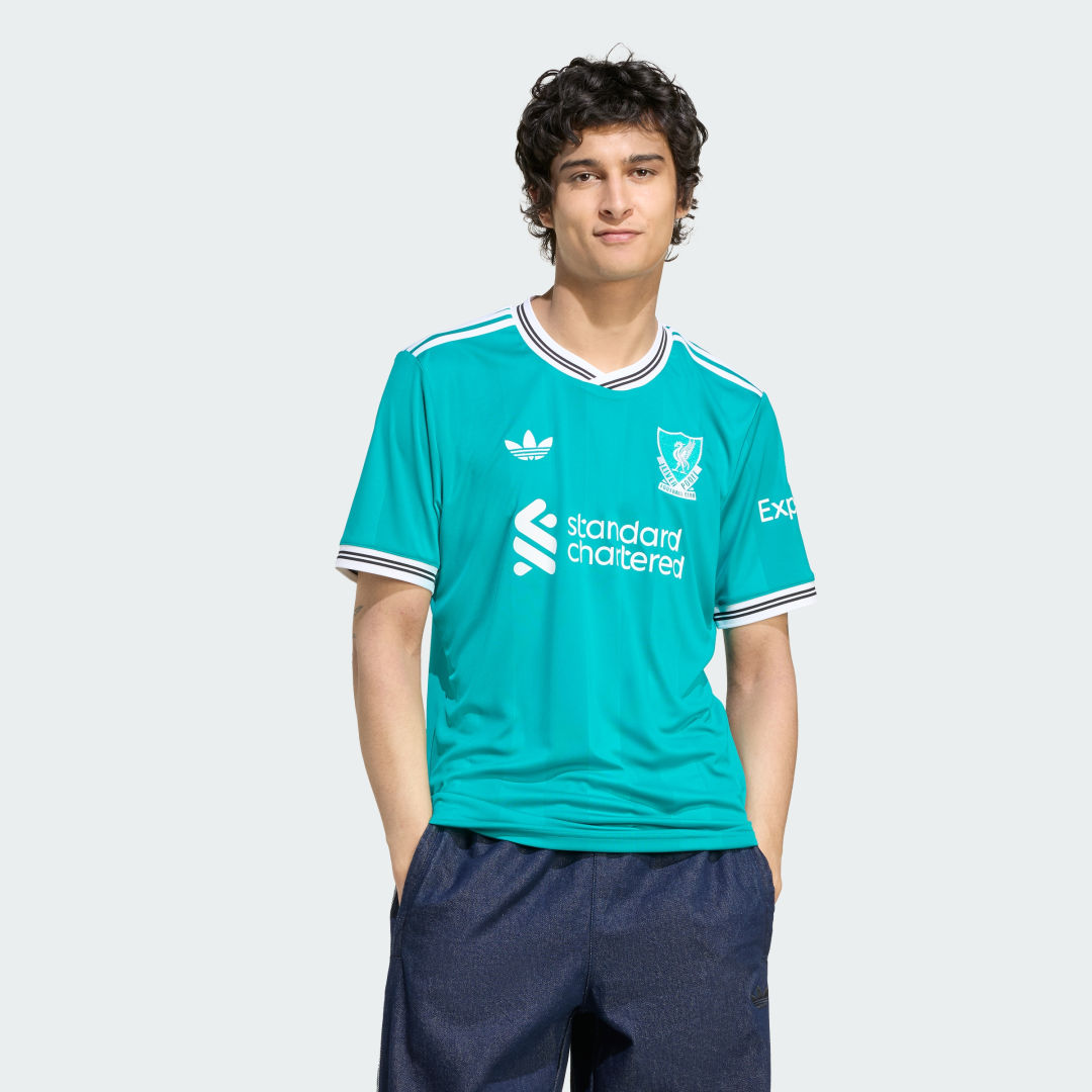 Detalle de Camiseta tercera equipación Liverpool FC 25/26 de Adidas