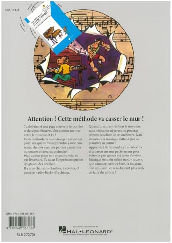 Detalle de Le Piano Ouvert – Méthode Piano Débutant pour Élèves et Professeurs, Éditions Salabert